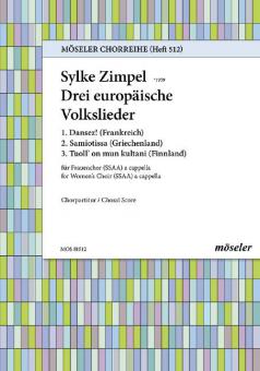 Drei europäische Volkslieder Standard