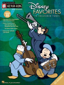 Jazz Play-Along Vol. 93: Disney Favorites 