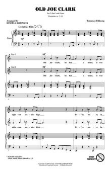 Old Joe Clark Standard