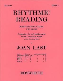 Last Rhythmic Reading Sight Reading Pieces Book 1 Grade 1 