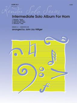 Intermediate Solo Album For Horn Standard
