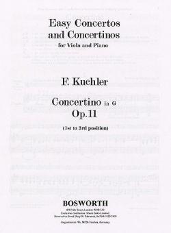 Concertino G-Dur op. 11 