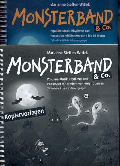 Monsterband & Co (Set 2) - Hauptband, Kopiervorlagen und CD 