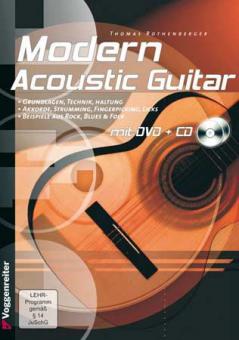 Modern Acoustic Guitar inkl. DVD+CD 