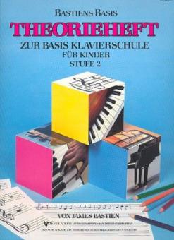 Basis Klavierschule für Kinder Stufe 2 - Theorieheft 