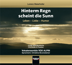 Hinterm Regn scheint die Sunn 