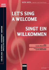 Let's Sing A Welcome / Singt ein Willkommen 