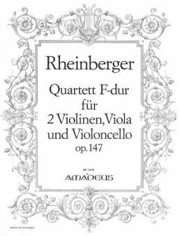 Quartett in F-dur op. 147 