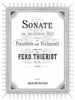 Sonate im leichten Styl in G-dur op. 56 
