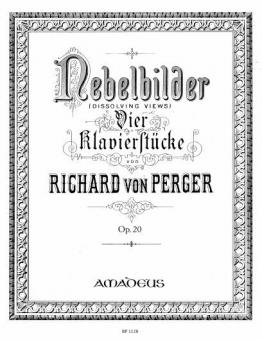 Nebelbilder, 4 Klavierstücke, op. 20 