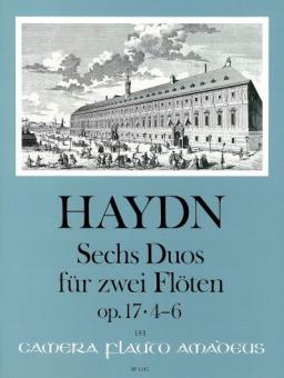 6 Duos für 2 Flöten op. 17 Heft 2 
