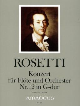 Konzert für Flöte und Orchester Nr. 12 in G-dur 