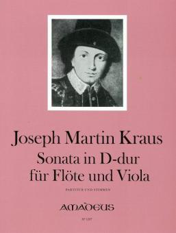 Sonata in D-dur für Flöte und Viola 