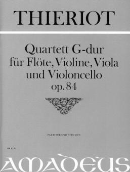 Quartett in G-dur op. 84 