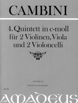 4. Quintett in c-moll 