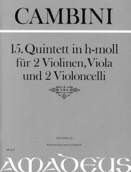15. Quintett in h-moll 