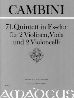 71. Quintett in Es-dur 