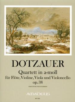 Quartett in a-moll op. 38 