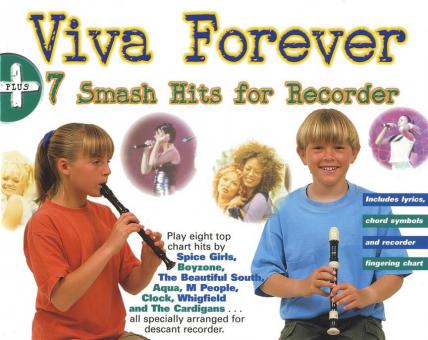 Viva Forever + 7 Smash Hits For Recorder 