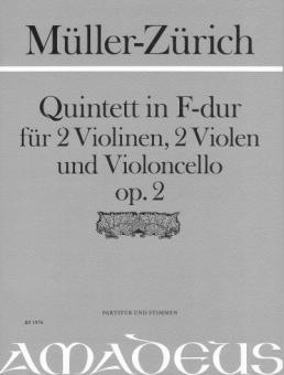 Quintett in F-dur op. 2 