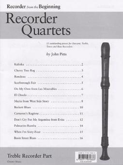 Recorder Quartets 