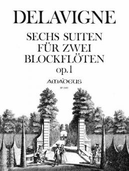 6 Suites de Pieces a deux Musettes op. 1 