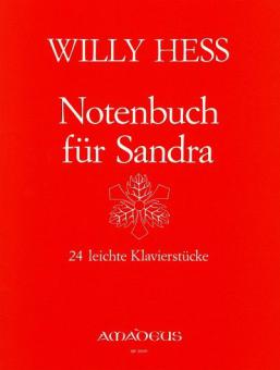 Notenbuch für Sandra op. 109 