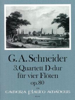 3. Quartett in D-dur op. 80 