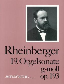 19. Orgelsonate in g-moll op. 193 