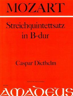 Streichquintettsatz in B-dur KV Anhang 80 (514a) 