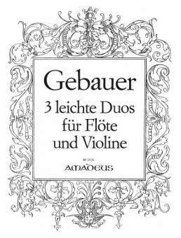 3 brillante und leichte Duos 