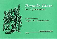 Deutsche Tänze des 16. Jahrhunderts 