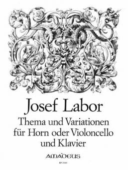 Thema und Variationen op. 10 