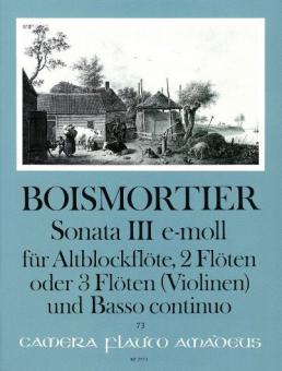 Sonata III op. 34 in e-moll 