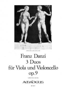 3 Duos für Viola und Violoncello op. 9 (2. Buch) 