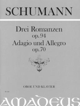 3 Romanzen op. 94, Adagio und Allegro op. 70 