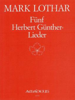 5 Lieder von Herbert Günther op. 88 