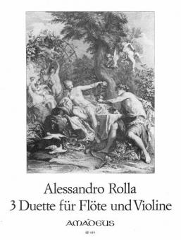 3 Duette für Flöte und Violine 