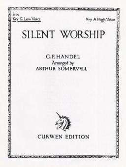 Silent Worship In G 
