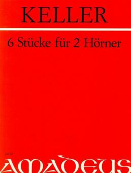 6 Stücke für 2 Hörner 