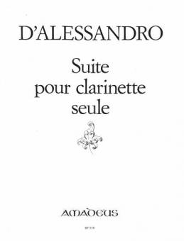Suite pour clarinette seule op. 64 