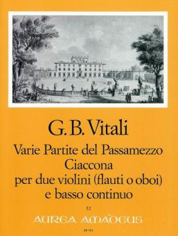 Varie Partite del Passamezzo op. 7/1 