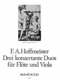 3 konzertante Duos für Flöte und Viola 