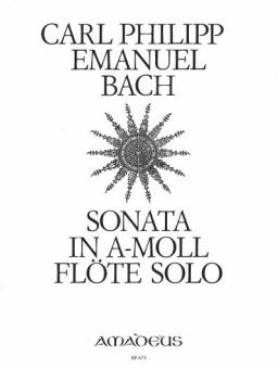 Sonata für Querflöte solo a-moll 