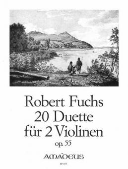 20 Duette für 2 Violinen op. 55 