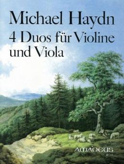 4 Duos für Violine und Viola 