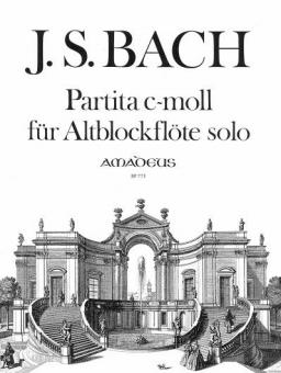 Partita in c-Moll BWV 1013 