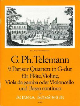 9. Pariser Quartett in G-dur 