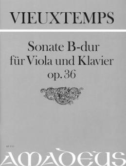 Sonate in B-dur op. 36 