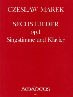 6 Lieder op. 1 